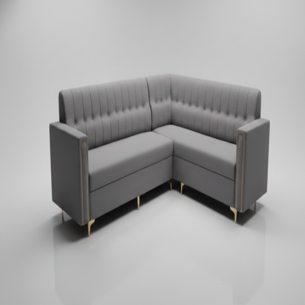 Auric Grey L-Sofa
